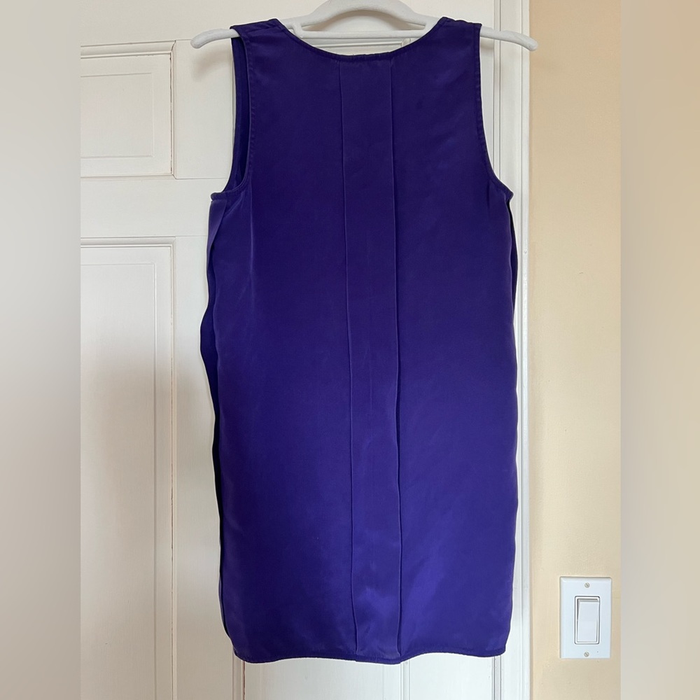 Alexander Wang Dress Silk Purple XS
